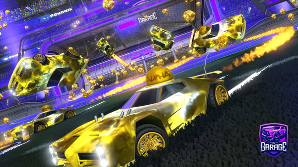 A Rocket League car design from yinonhana