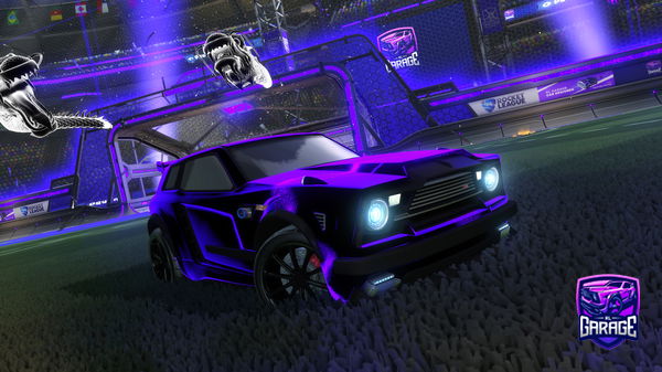 A Rocket League car design from VozifyGaming