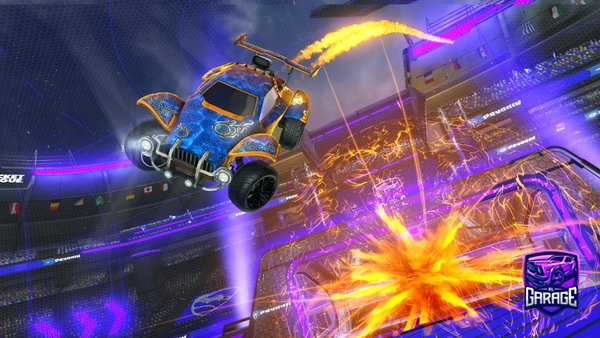 A Rocket League car design from Sxolaris