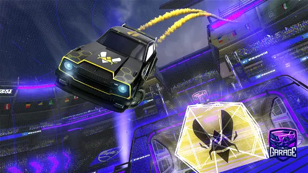 A Rocket League car design from GreenHydro5