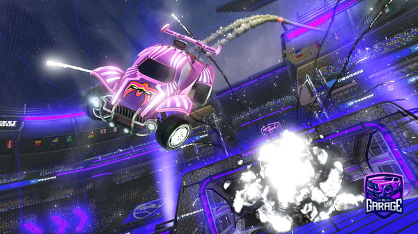 A Rocket League car design from severinbaybay