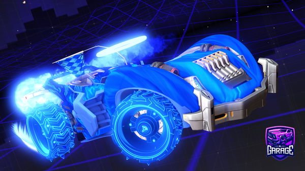 A Rocket League car design from LeKriliq