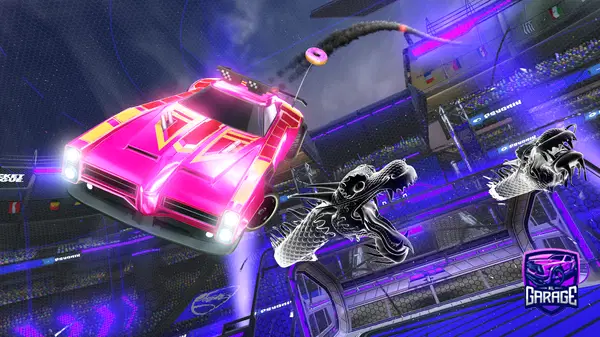 A Rocket League car design from Fhhfu