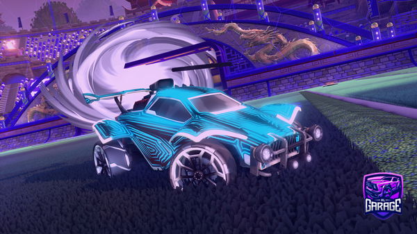 A Rocket League car design from raven10