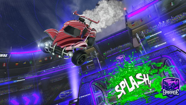 A Rocket League car design from tenmae