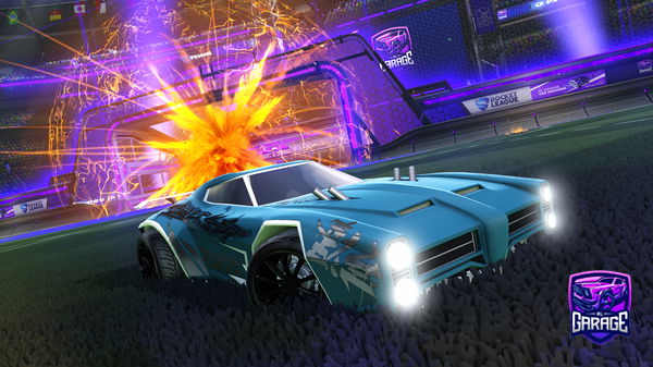 A Rocket League car design from exotic_elfo