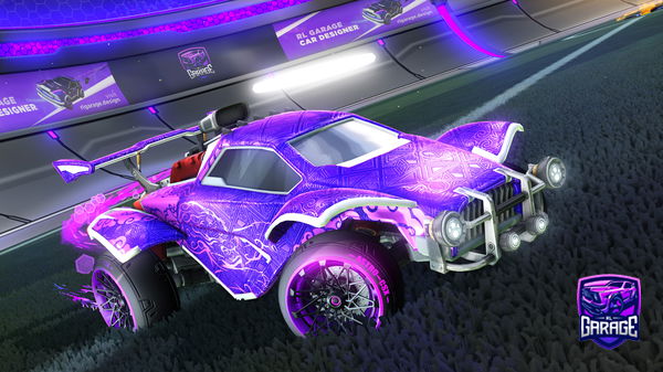 A Rocket League car design from quollguy36