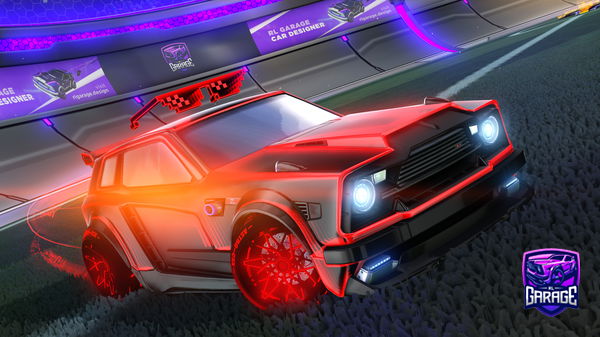 A Rocket League car design from Stennu_exe