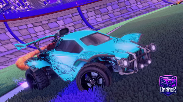 A Rocket League car design from NqtG