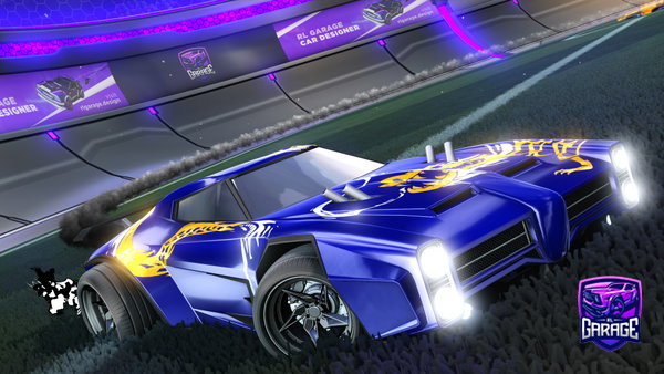 A Rocket League car design from _shadrach_