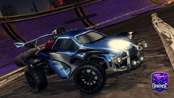 A Rocket League car design from XTrixX
