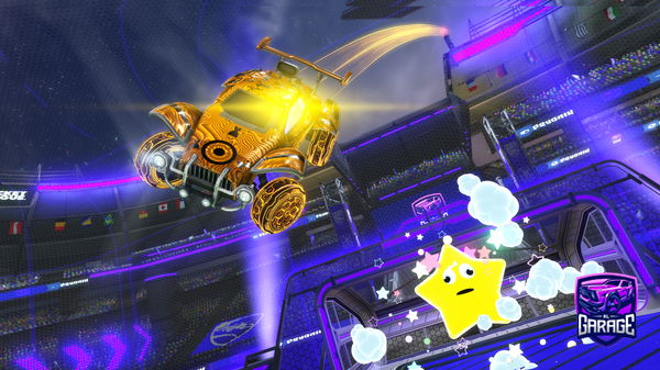 A Rocket League car design from Mrbakedpotato