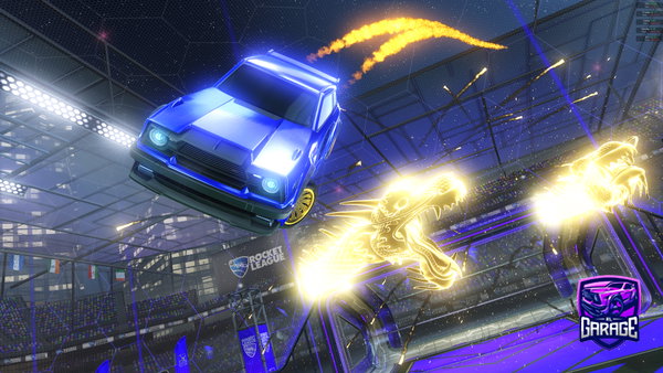A Rocket League car design from MrDuck7658