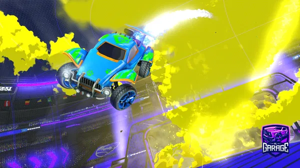 A Rocket League car design from kretecek2