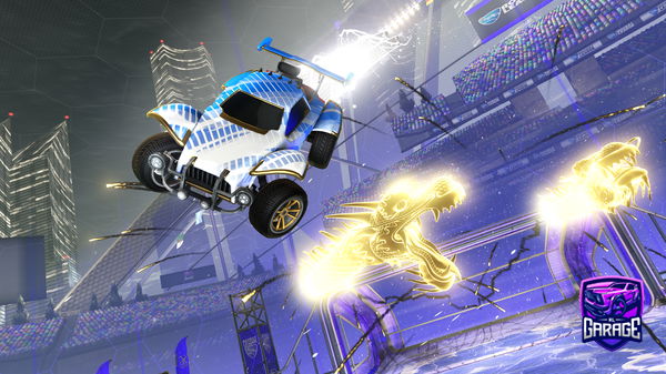 A Rocket League car design from gamingskater2012