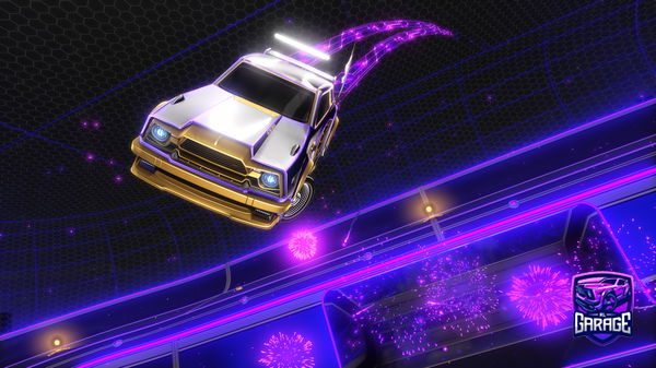 A Rocket League car design from D4rKCoFF