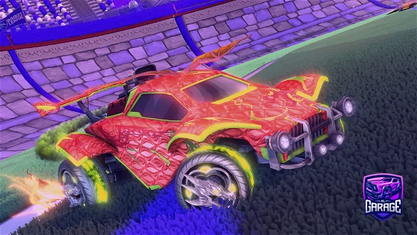 A Rocket League car design from NxstyPrxdigy
