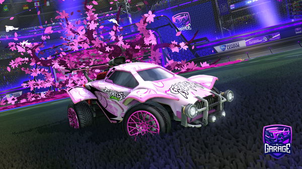 A Rocket League car design from LIIyT