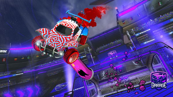 A Rocket League car design from devyniscracked