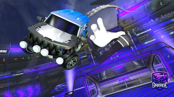 A Rocket League car design from jbs1011