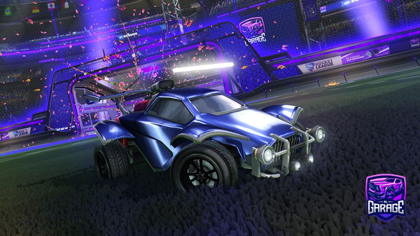 A Rocket League car design from Krakva_