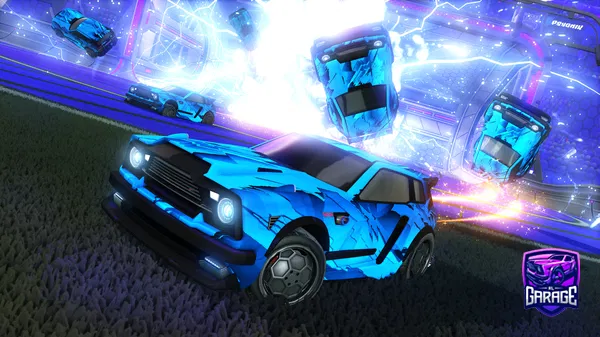 A Rocket League car design from UAVincoming