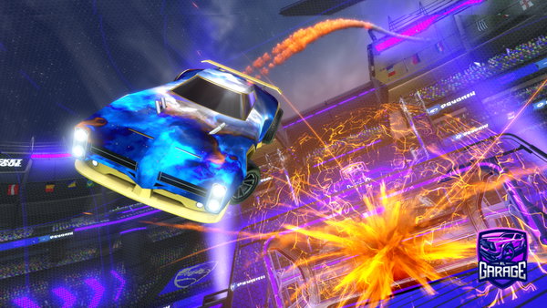 A Rocket League car design from MrMania4168