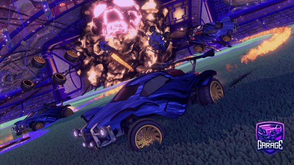 A Rocket League car design from JusttGab