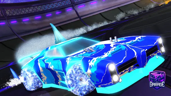 A Rocket League car design from 653Voltic