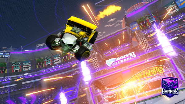 A Rocket League car design from infamous_slammer