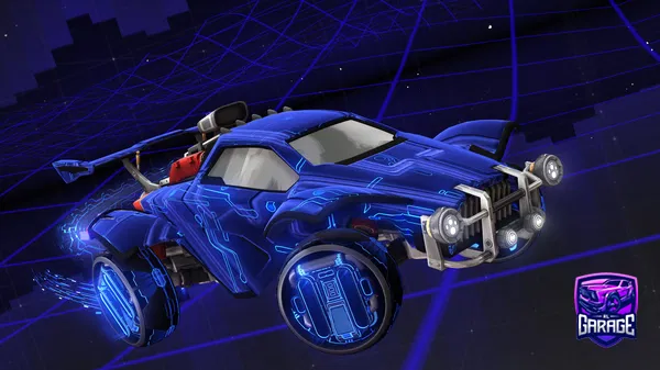 A Rocket League car design from Raiyu