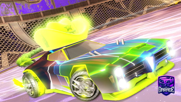 A Rocket League car design from Bushcraftboy982