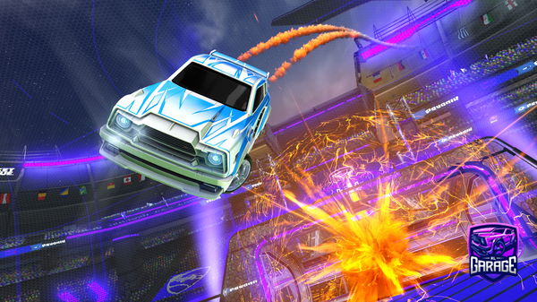 A Rocket League car design from Theot2607