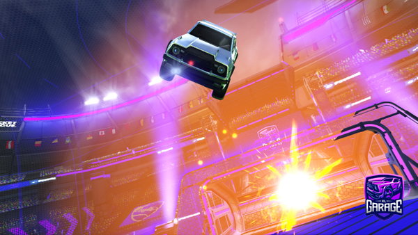 A Rocket League car design from Wubbaduckx