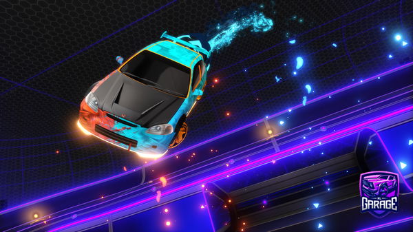 A Rocket League car design from Brysmi