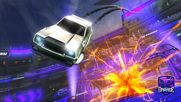 A Rocket League car design from SanduneRL