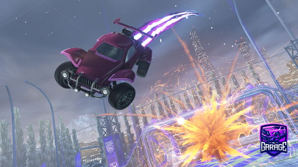 A Rocket League car design from SrVram