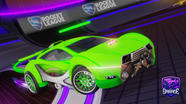 A Rocket League car design from PNMMax