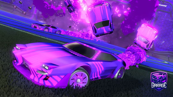 A Rocket League car design from krzaczasty_YT