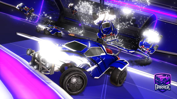 A Rocket League car design from whitewarrior11