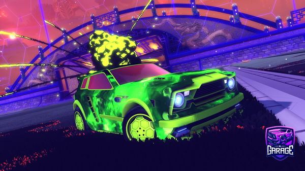 A Rocket League car design from Wotblaise