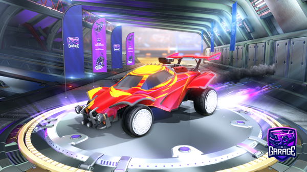 A Rocket League car design from Brushedfever40_