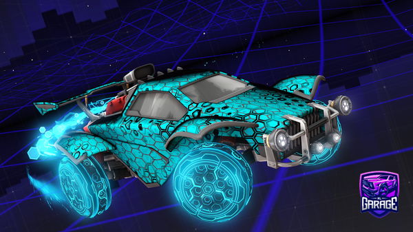 A Rocket League car design from turtleleo77