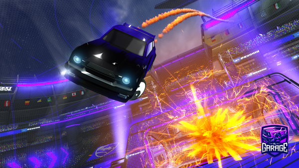 A Rocket League car design from Kurux