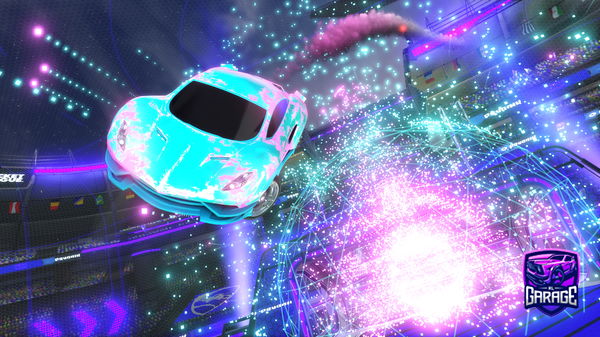 A Rocket League car design from Carliss13