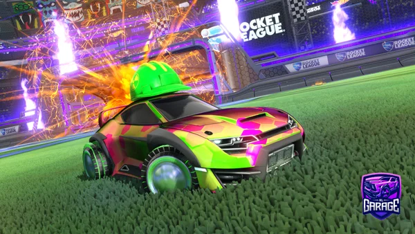 A Rocket League car design from Drippyboy213