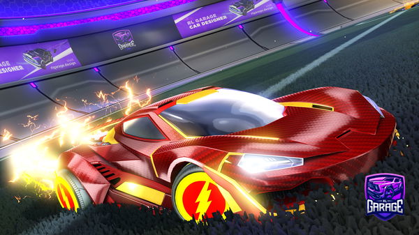 A Rocket League car design from Cashmoney121712