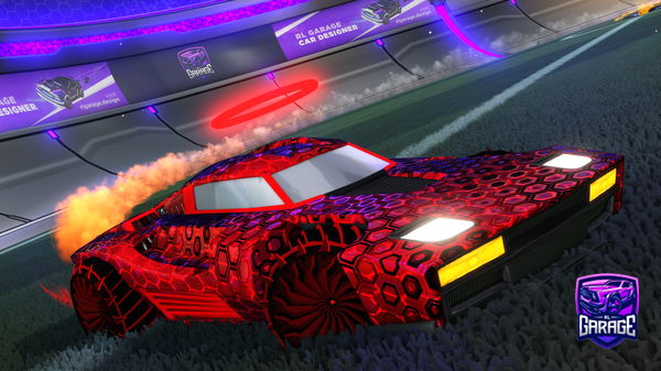 A Rocket League car design from orrypandda