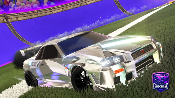A Rocket League car design from Unixo
