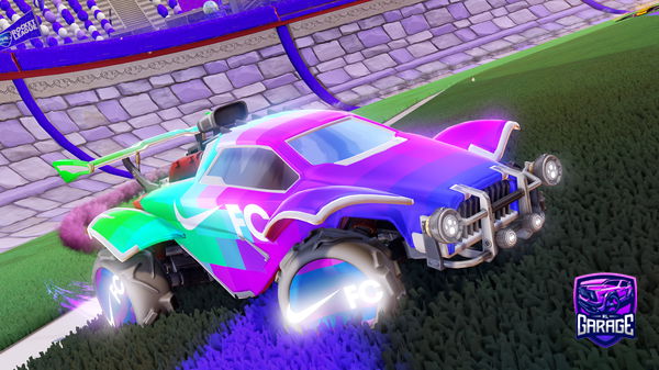 A Rocket League car design from TheNoob_125